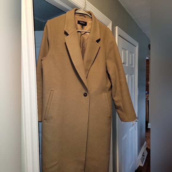 Quince Brown Women's Coat - Picture 2 of 6